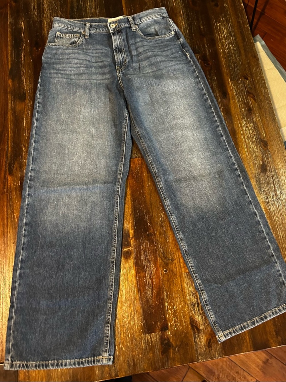 Lucky wide leg high waist jeans